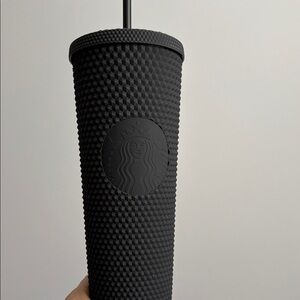 Starbucks BLACK Matte Tumbler with Straw
